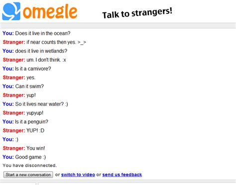 Best omegle questions